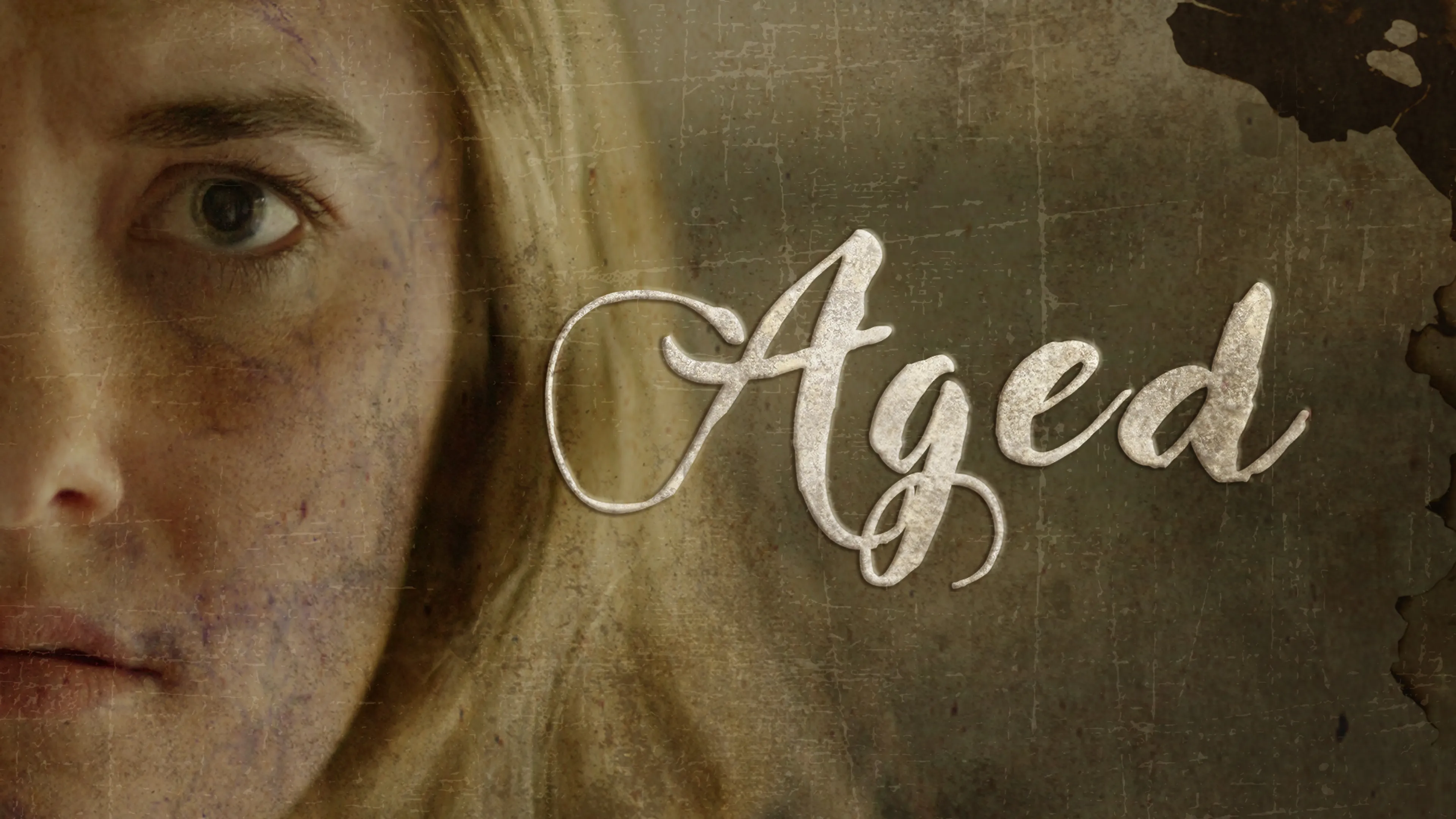 Aged poster